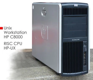 HP VISUALIZE C8000 AB629A 8GB RAM ATI FIRE GL X3-256 337993-001 HP-UX11 UNIX  U1 - Bild 1 von 5