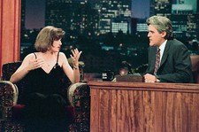 Comedian Paula Poundstone On Leno 1995 Old Television Photo 3