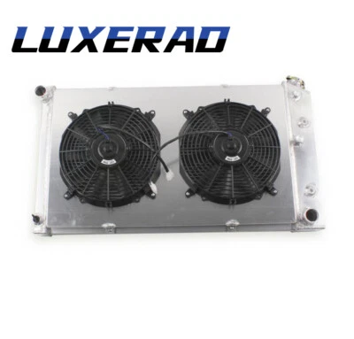 3Row+2xFans for Oldsmobile Cutlass /Pontiac LeMans Grand Prix 1967-1977 Radiator - Изображение 1 из 4