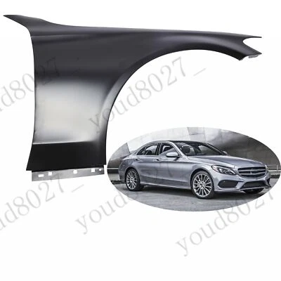 Fender For 15-2022 Mercedes Benz C300 2017-2023 C43 AMG Primed Front Right Side - Image 1 of 4