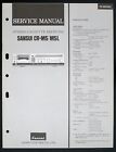 Original Sansui Cr-M5/M5l Cassette Receiver Service-Manual/Diagram/Part List 153