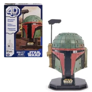 4D Build Boba Fett Helmet 3D Puzzle Multicolored - Picture 1 of 1