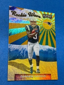 2019 Panini Playoff Rookie Wave Damien Harris New England Patriots #13 FREE SHIP - Picture 1 of 2