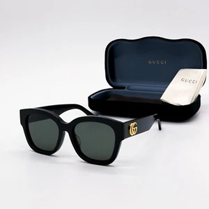 NEW GUCCI GG1550SK 001 BLACK GREY WOMEN SUNGLASSES GUCCI - Picture 1 of 12