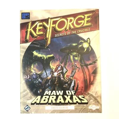 FFG Keyforge Secrets of The Crucible Maw of Abraxas Genesys Adventure Game - Image 1 of 4