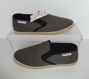 Lambretta Mens Kyak Summer Canvas Casual Trainers Plimsolls Shoes UK Sizes 7-11 - Picture 1 of 8
