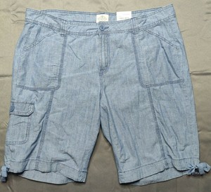 St. John's Bay Cargo Plus Size Shorts 