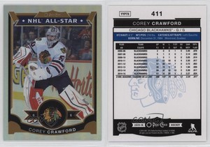 2015-16 O-Pee-Chee Rainbow Foil Corey Crawford #411