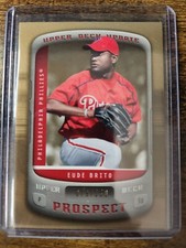 2005 Upper Deck Update Eude Brito Gold Prospect 79/150 #121 Philadelphia Phillie