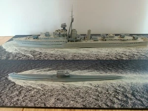 1/700 model kit U boat type V11 German WW2 waterline. - Picture 1 of 11