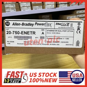 Allen-Bradley 20-750-ENETR PowerFlex 750 2-P ENet/IP Modul Neu Versiegelt - Bild 1 von 5