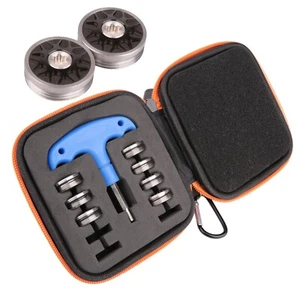 Black Golf Weights Kit for Odyssey Stroke Lab, O-Works, Two Ball Ten Putter - Picture 1 of 5