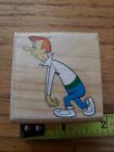 1991 Rubber Stampede The Jetsons George Faces the Day 199-C rubber  stamp