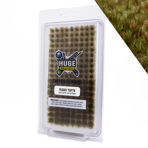 Huge Miniatures Grass Tufts, Muddy Basing Huge Minis – 150 Self-Adhesive Tufts - Picture 1 of 6