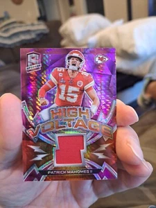 2020 SPECTRA HIGH VOLTAGE NEON PINK PATRICK MAHOMES /10........SICK - Bild 1 von 4