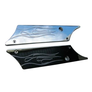 Chrome Latch Covers for Harley Davidson Touring FLH Hard Saddlebags - Picture 1 of 1