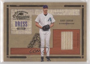 2004 Donruss Classics Dress Code Game-Used Bat /50 Randy Johnson #DC-44 HOF