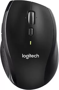 Logitech M705 Marathon Wireless Laser Mouse with Unifying USB Receiver BLACK - Picture 1 of 8