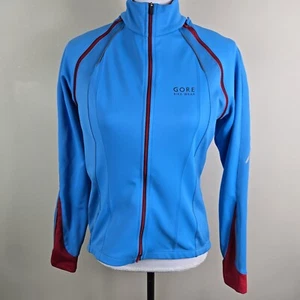 Gore Bike Wear Womens Jacket XL Blue Soft Shell Windstopper Convertible FLAWED - Picture 1 of 19