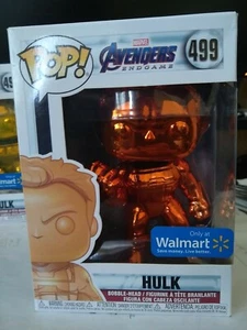 Funko POP! Marvel Avengers Endgame. #499 Hulk. Bobble-Head. Walmart Exclusive. - Picture 1 of 6