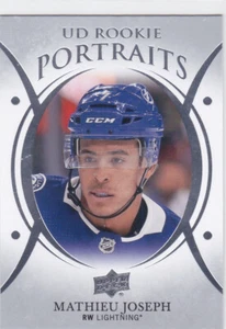 18/19 UD..MATHIEU JOSEPH..ROOKIE PORTRAITS..# P-53..LIGHTNING.FREE COMBINED SHIP - Picture 1 of 1