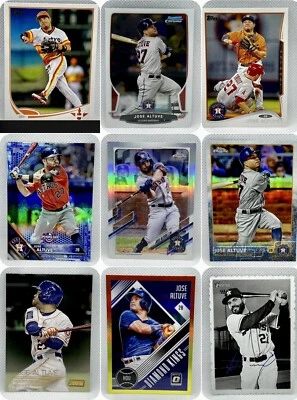 Jose Altuve Set 2013 Bowman Chrome Topps Refractor Dorado AZUL 2014 2015 +más Foto 1 de 4