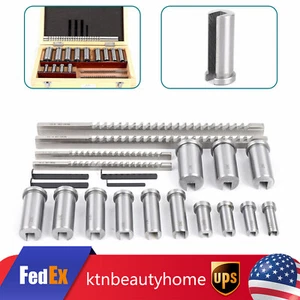 22Pcs HSS Metric Keyway Broach Set Metric Size Metalworking Tool 4mm 5mm 6mm 8mm - Picture 1 of 18