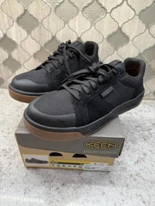Keen Utility Mens Kenton CT Black/Gum Canvas Work Shoes Size 9D New In Box - Picture 1 of 9