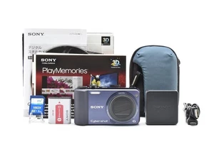 [Casi COMO NUEVA] Cámara digital Sony Cyber-Shot DSC-HX7V azul 16,2 MP de JAPÓN - Imagen 1 de 24