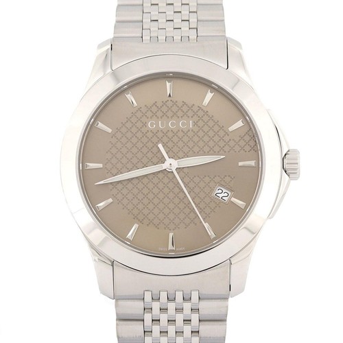 Y0628 Gucci G Timeless 126.4 Ya126406 Ss Quarzo