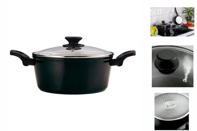 Kochtopf Mit Deckel Fagor VIVANT 20 NEGRA Schwarz Aluminium 6 L - Bild 1 von 4