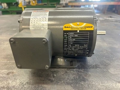 M3004 Baldor 1/4HP 1140RPM 3PH 230/460V 48 ODP AC Motor - Image 1 of 3