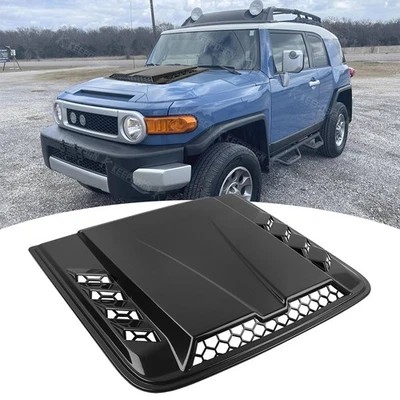 For Toyota FJ Cruiser Air Flow Intake Hood Scoop Vent Bonnet Cover Decor Glossy - Image 1 of 4