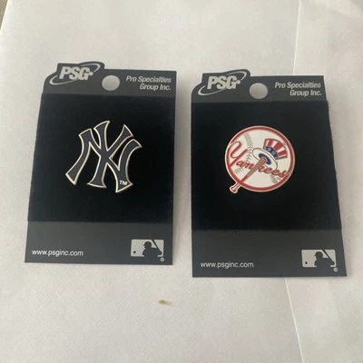 New York Yankees MLB NY Team Logo Baseball Shirt/Hat Lapel Pin - new  - Image 1 of 2