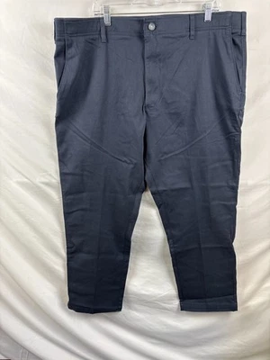 Lee Mens Navy Blue Extreme Comfort Relaxed Fit Pants Stretch Size 42X30 NWT - Image 1 of 4