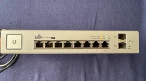 Ubiquiti UniFi 8-Port Gigabit Managed PoE Switch (US-8-150W) w/Cable - Picture 1 of 4