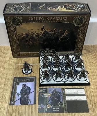 A Song of Ice & Fire : Free Folk Raiders - Very Nicely Painted - Image 1 of 4