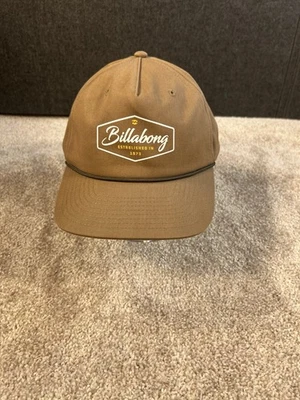 Кепка Billabong бейсболка регулируемая коричневая один размер для серфинга/гостиной вибрация - Изображение 1 из 4