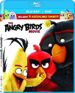 The Angry Birds Movie On Blu-Ray With John Cohen Very Good - Picture 1 of 3