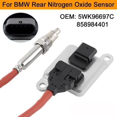 Sensor de NOx trasero para BMW 335d 535d X5 diésel 2010-2014 5 pines 105 cm reemplazo directo Foto 1 de 4