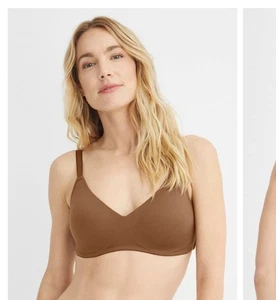 NWT Jockey® Smooth & Sleek Microfiber Full Coverage Wirefree T-Shirt Bra, 36B - Picture 1 of 3