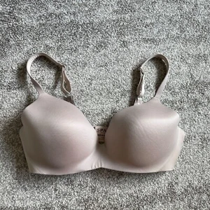Spanx 360 Bliss Lightly Lined Bra Pillowcup Full Coverage Beige Size 36D - Picture 1 of 6