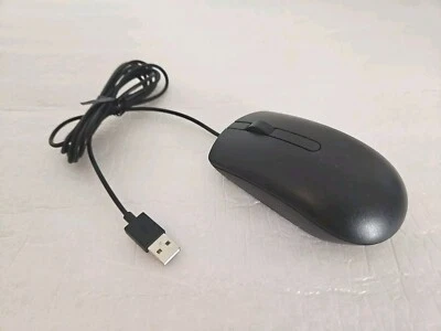 DELL USB 2.0 Optical Wired Scroll Wheel Mouse for PC Laptop Notebook 6 Ft Cable - Image 1 of 3