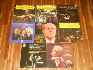 Mstislav Rostropovich - Cello - SAMMLUNG - 8 LPs - DVORAK BEETHOVEN VIVALDI u.a. - Picture 1 of 1