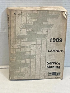 1989 Chevrolet Camaro Service Manual Shop Repair - Picture 1 of 9