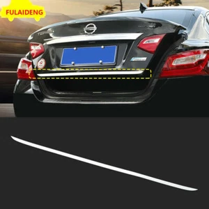 For Nissan Altima Teana 2013-2018 STEEL REAR TRUNK TAIL GATE DOOR LID COVER TRIM - Picture 1 of 5