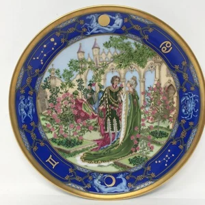 Hutschenreuther "Liebe zu allen Jahreszeiten" Zuneigung Romantik Sammlerstücke Teller - Bild 1 von 4