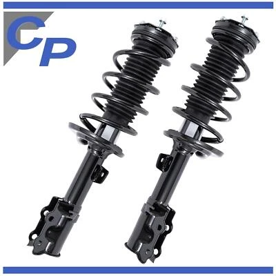 2 Federbein vorne für Ford Fiesta MK6 Benzin vormontiert Stossdämpfer - Bild 1 von 4