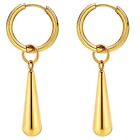 14k Gold Geometric Earrings Jewelry Gift For Women Girls 