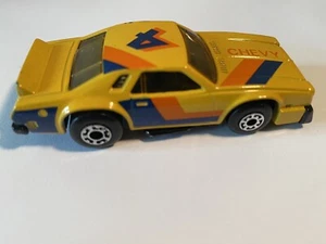 Vintage 1980 Matchbox SuperFast Chevy Pro Stocker Yellow No. 34 - Picture 1 of 4